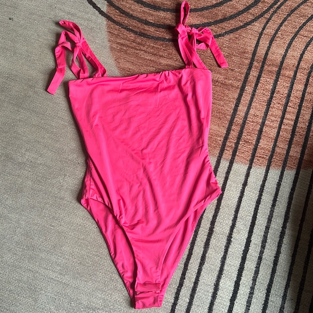 Showpo Shoulder Bow Bodysuit